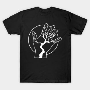 The Hand of Life WHITE T-Shirt